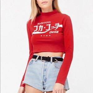Coca Cola Crop Top